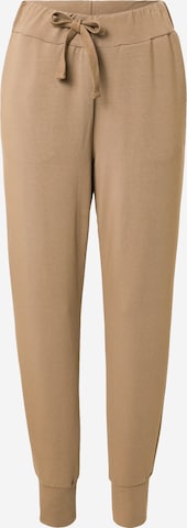 Cream Tapered Hose 'Salina' in Beige: predná strana