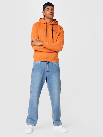 BLEND Sweatshirt in Orange