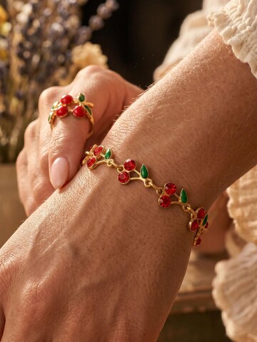 Nemomatheo Ring 'Cherry Bliss' in Gold