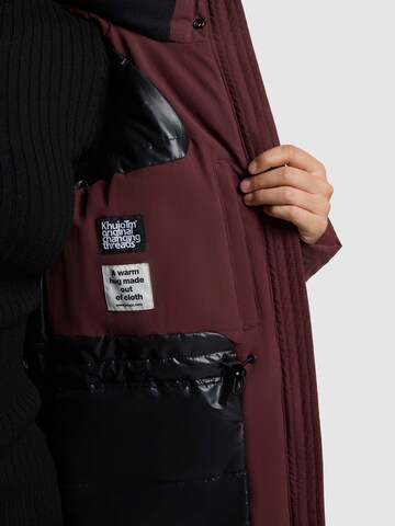 Veste d’hiver 'INDA' khujo en rouge