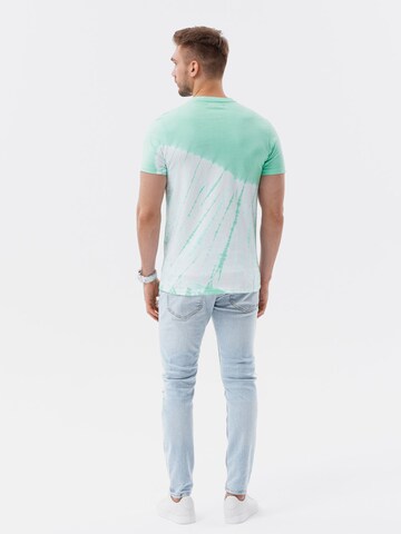 Ombre Shirt 'S1617' in Green