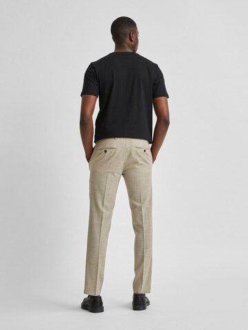 SELECTED HOMME Slimfit Pantalon 'Oasis' in Beige