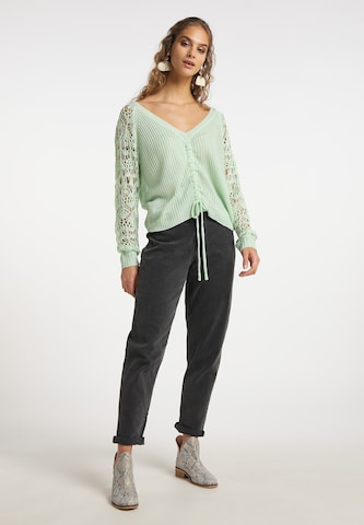 Pull-over IZIA en vert