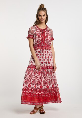 usha FESTIVAL Kleid in Rot: predná strana