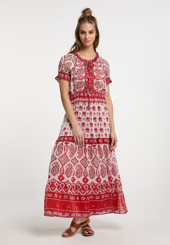 usha FESTIVAL Dress in Red: front