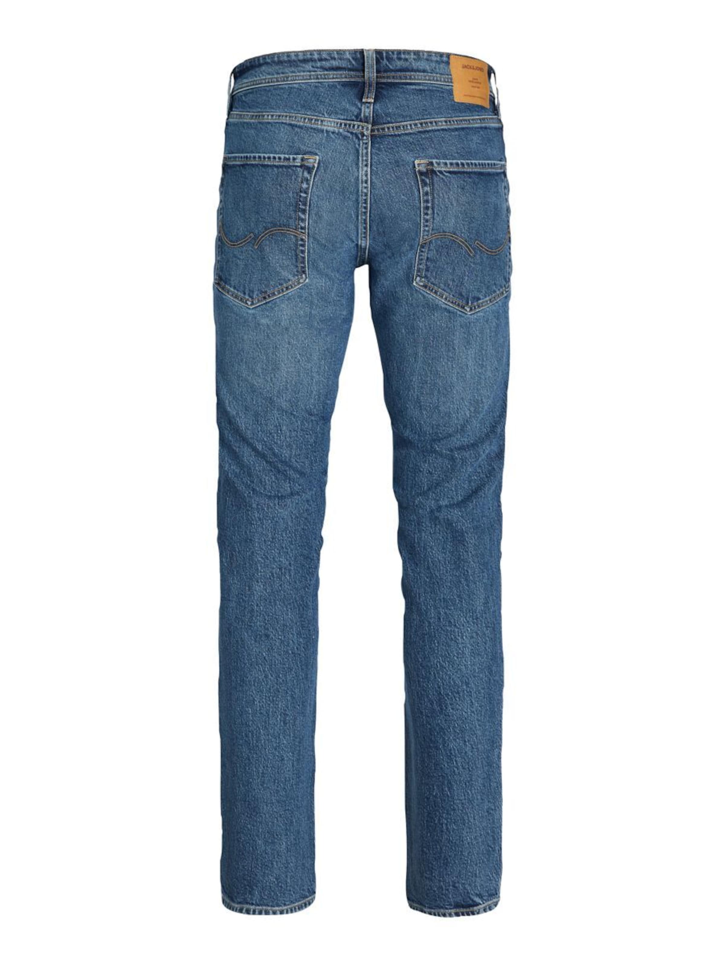 JACK & JONES Обычный Джинсы 'TIM' в Синий