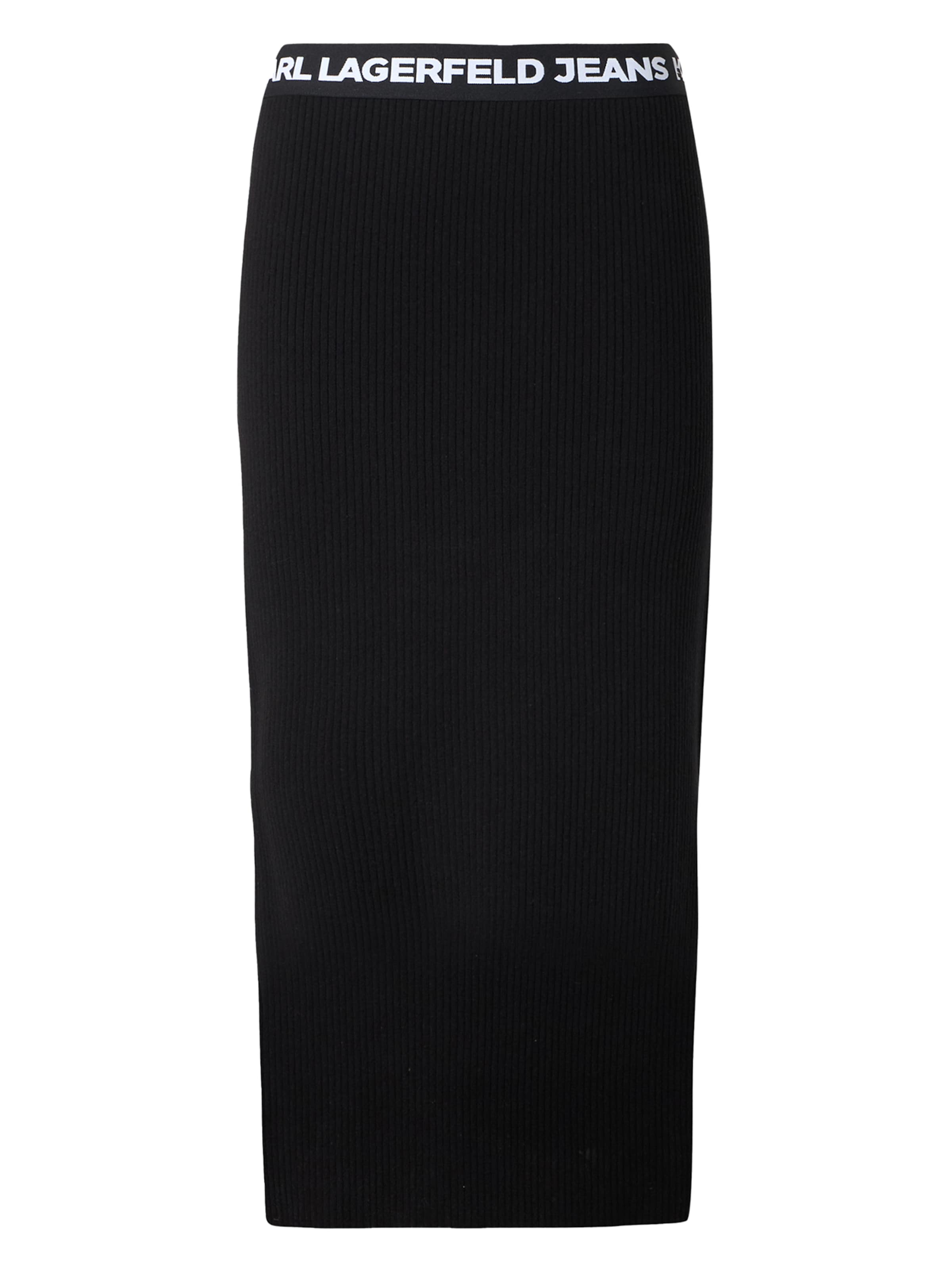 KARL LAGERFELD JEANS Юбка в Черный: спереди