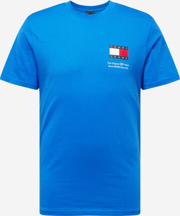 T-Shirt 'ESSENTIAL' Tommy Jeans en bleu : devant