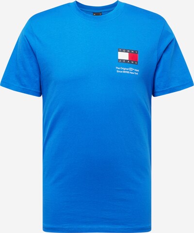 Tommy Jeans T-Shirt 'ESSENTIAL' in navy / himmelblau / rot / weiß, Produktansicht