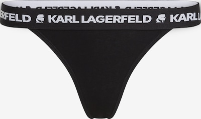 Karl Lagerfeld Stringit värissä musta / valkoinen, Tuotenäkymä