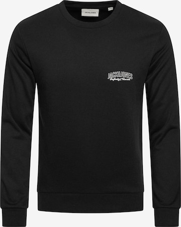 JACK & JONES Sweatshirt 'JJETERNITY' in Schwarz: Vorderseite