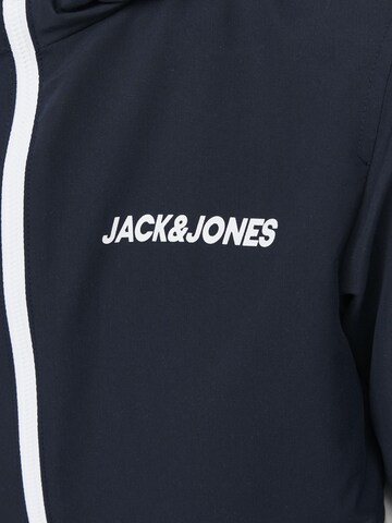 Jack & Jones Junior Prechodná bunda 'Rush' - Modrá