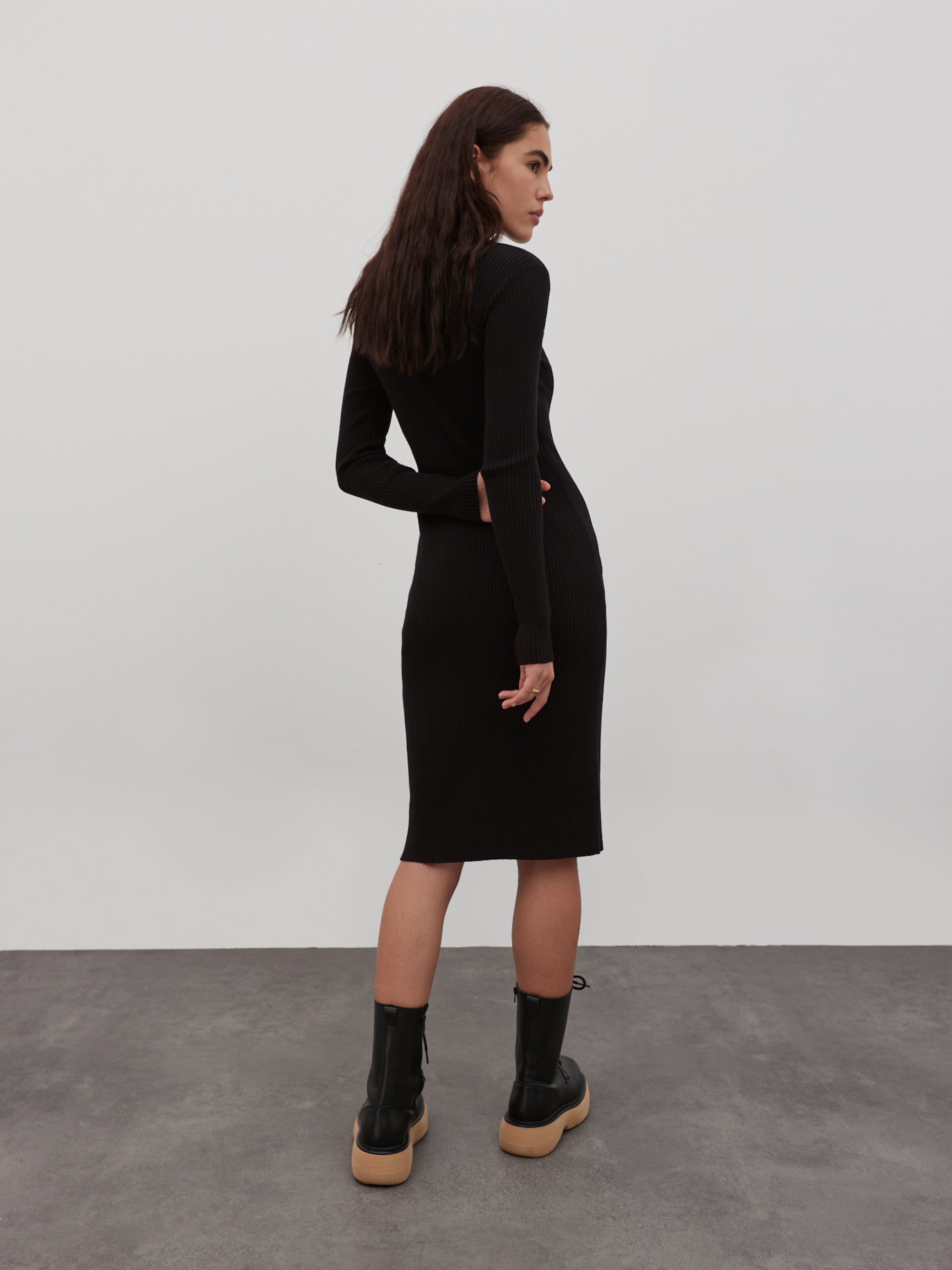 EDITED Produits Robe 'Hada' noir