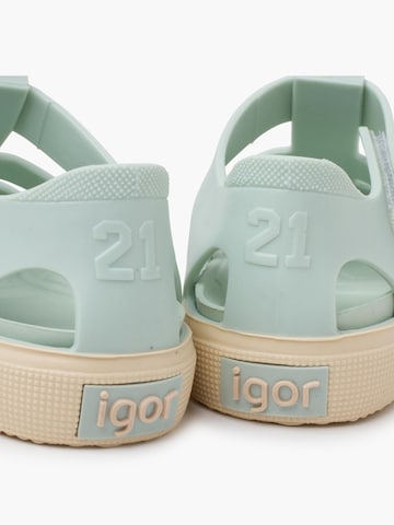Claquettes / Tongs IGOR en vert