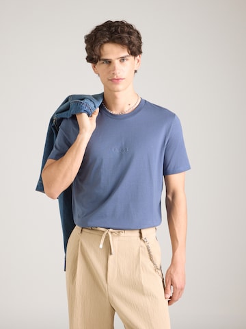 GUESS - Camisa 'AIDY' em azul: frente