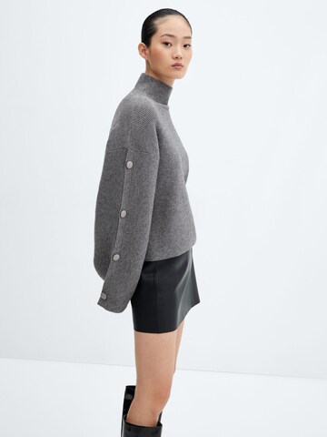 MANGO Pullover 'Rolling' in Grau