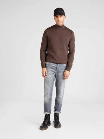 G-Star RAW Sweater 'Premium Core' in Brown