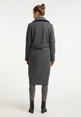 Usha Between-Seasons Coat in Grey