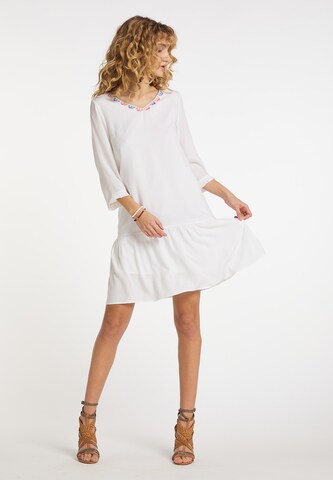 usha FESTIVAL Dress in White