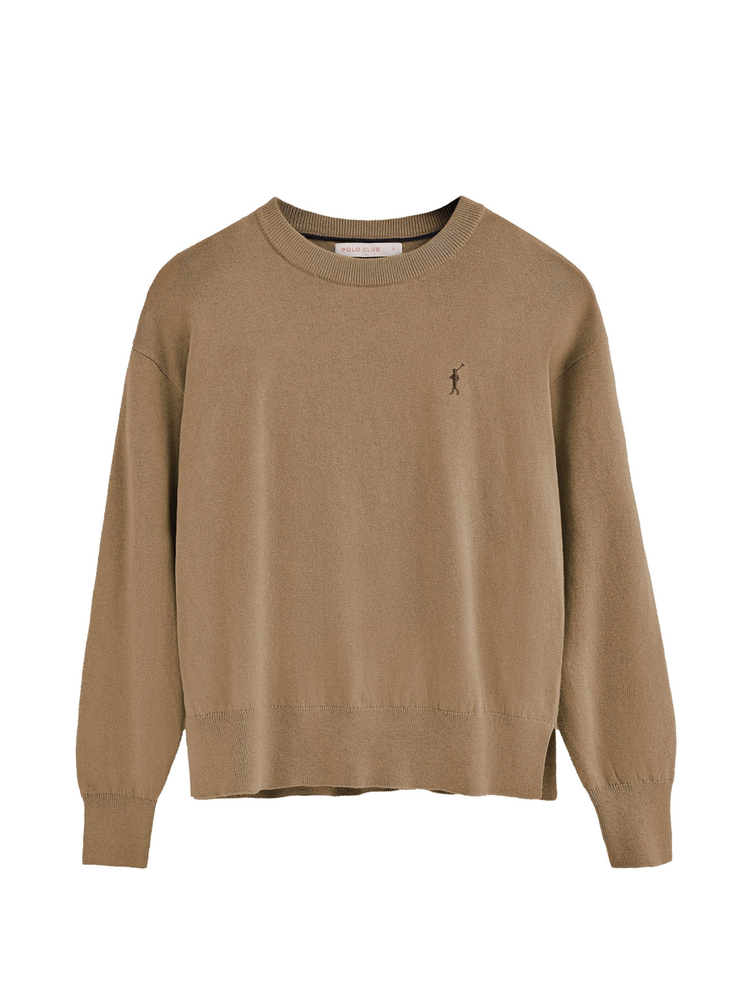 Polo Club Pullover in Braun: Vorderseite