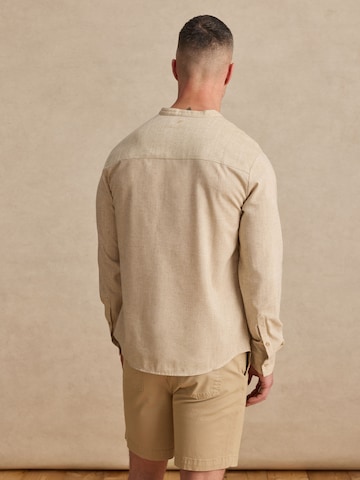 Slim fit Cămașă 'Thomas' de la DAN FOX APPAREL pe bej