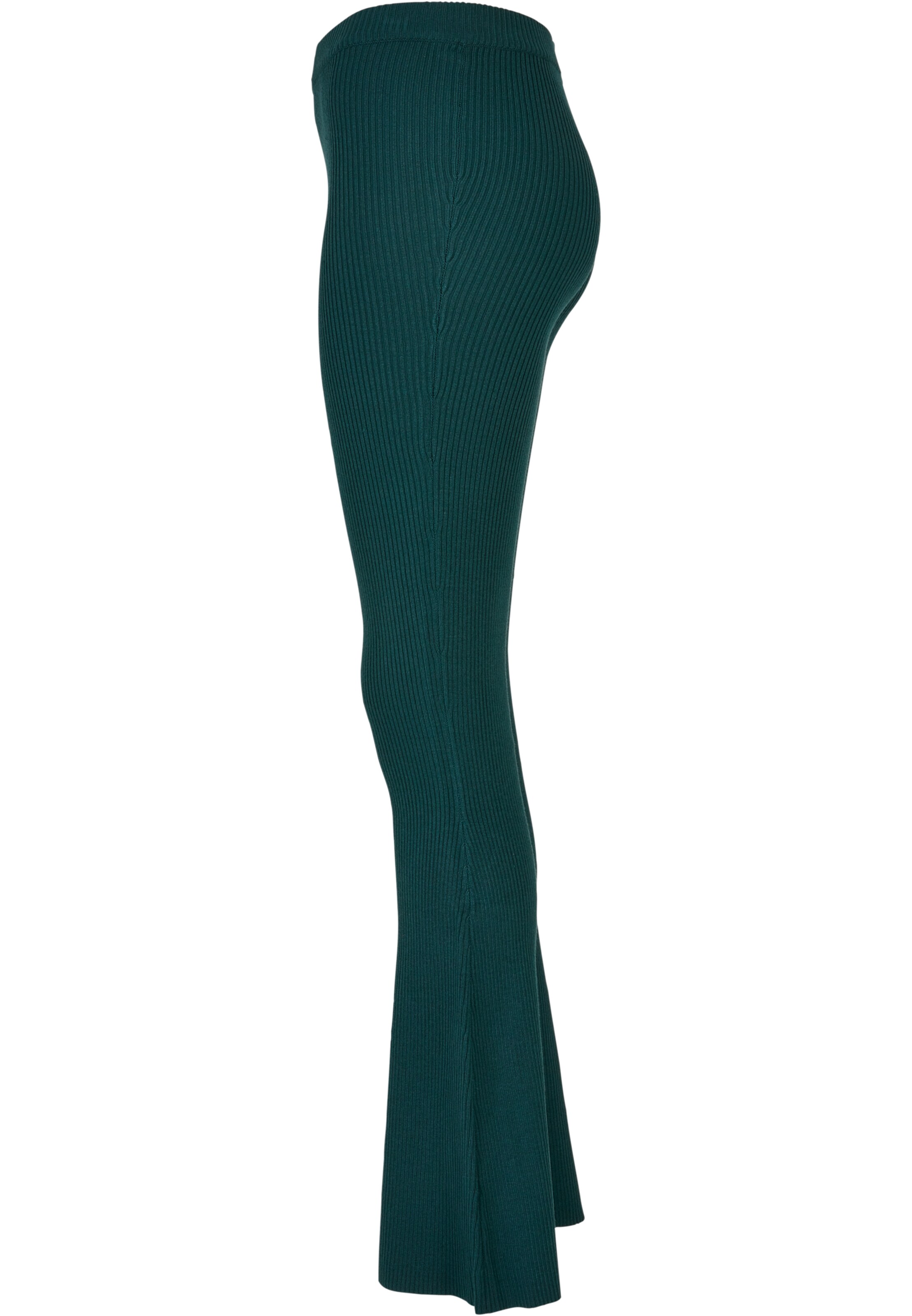 Evazați Pantaloni de la Urban Classics pe verde