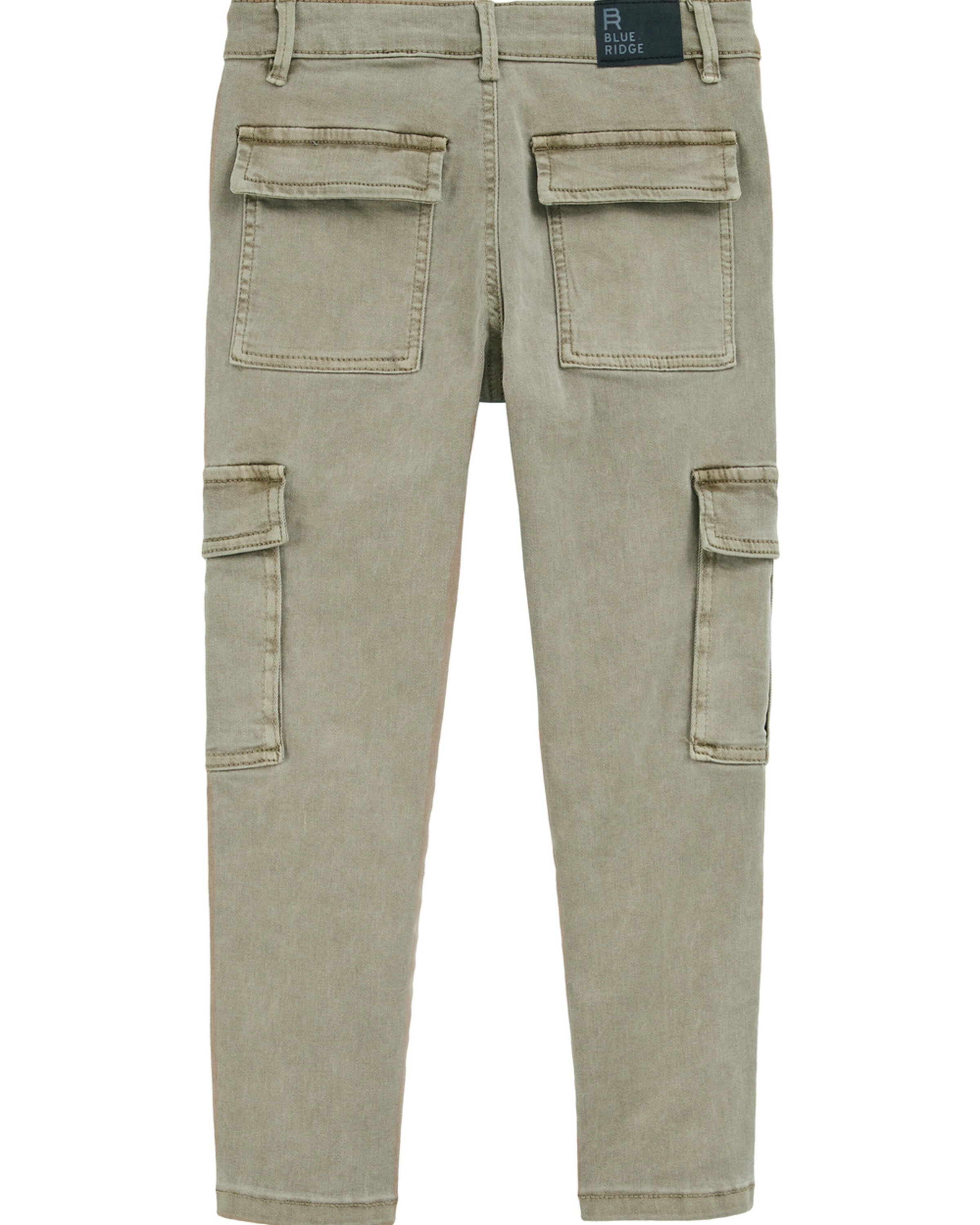 WE Fashion regular Bukser i grøn