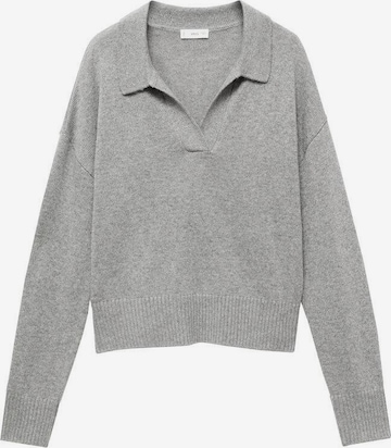MANGO TEEN Sweater 'Polito' in Grey: front