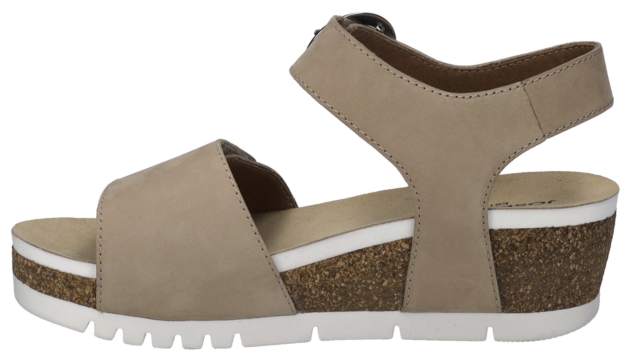 JOSEF SEIBEL Strap Sandals in Beige: front