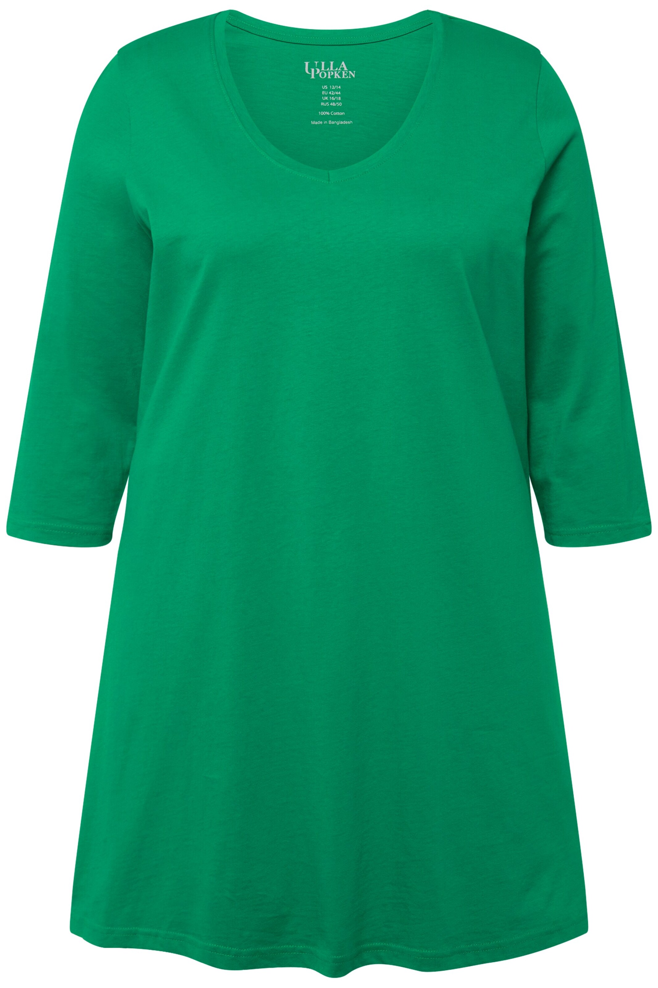 Ulla Popken Shirt in Green: front