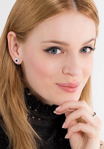 Boucles d'oreilles 'Classic Pavé' Thomas Sabo en argent : devant