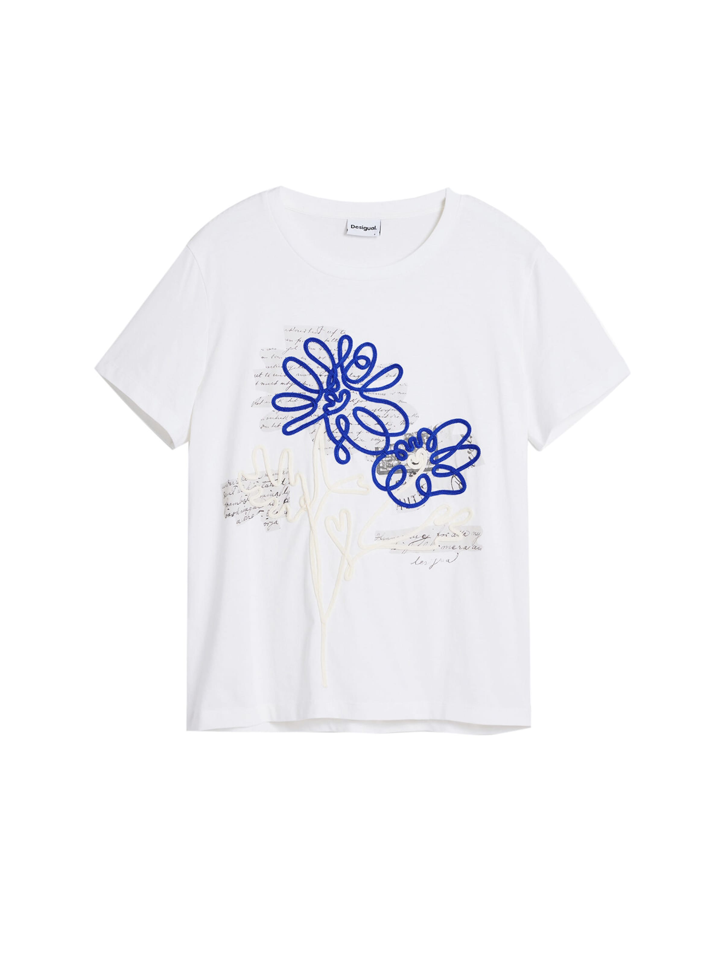 Desigual Koszulka w kolorze biały: przód