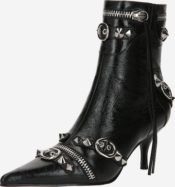 Jeffrey Campbell Ankle Boots 'ALT-ROCK' in Black: front
