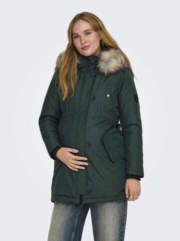Only Maternity Winter parka 'IRIS ' in Blue: front