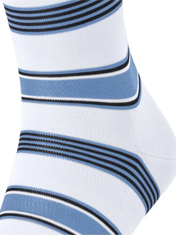 FALKE Socken 'Marina Stripe'‌‌‌‌‌‌‌‌‌ in Weiß