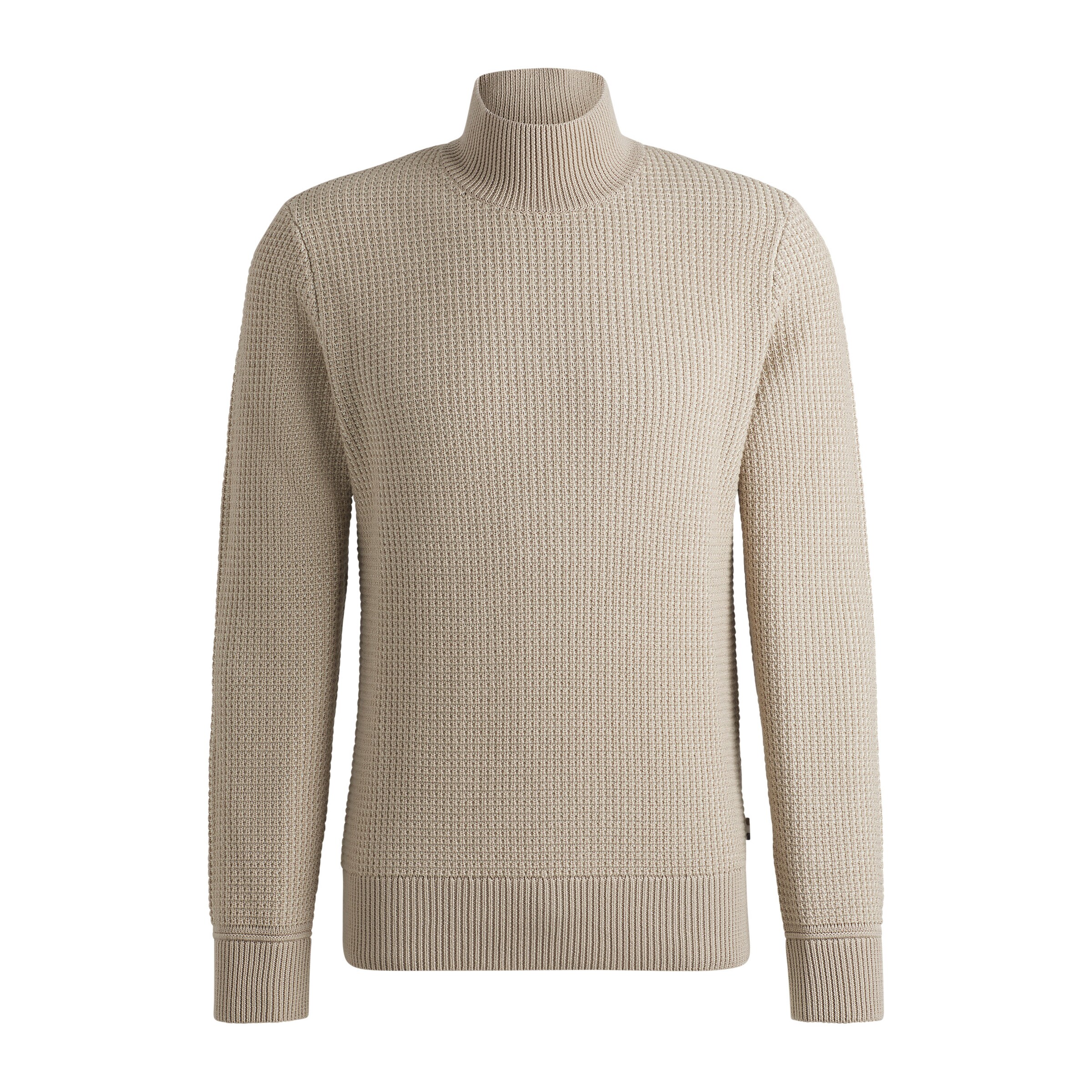 BOSS Pullover 'Emaurelio' in Beige: Vorderseite