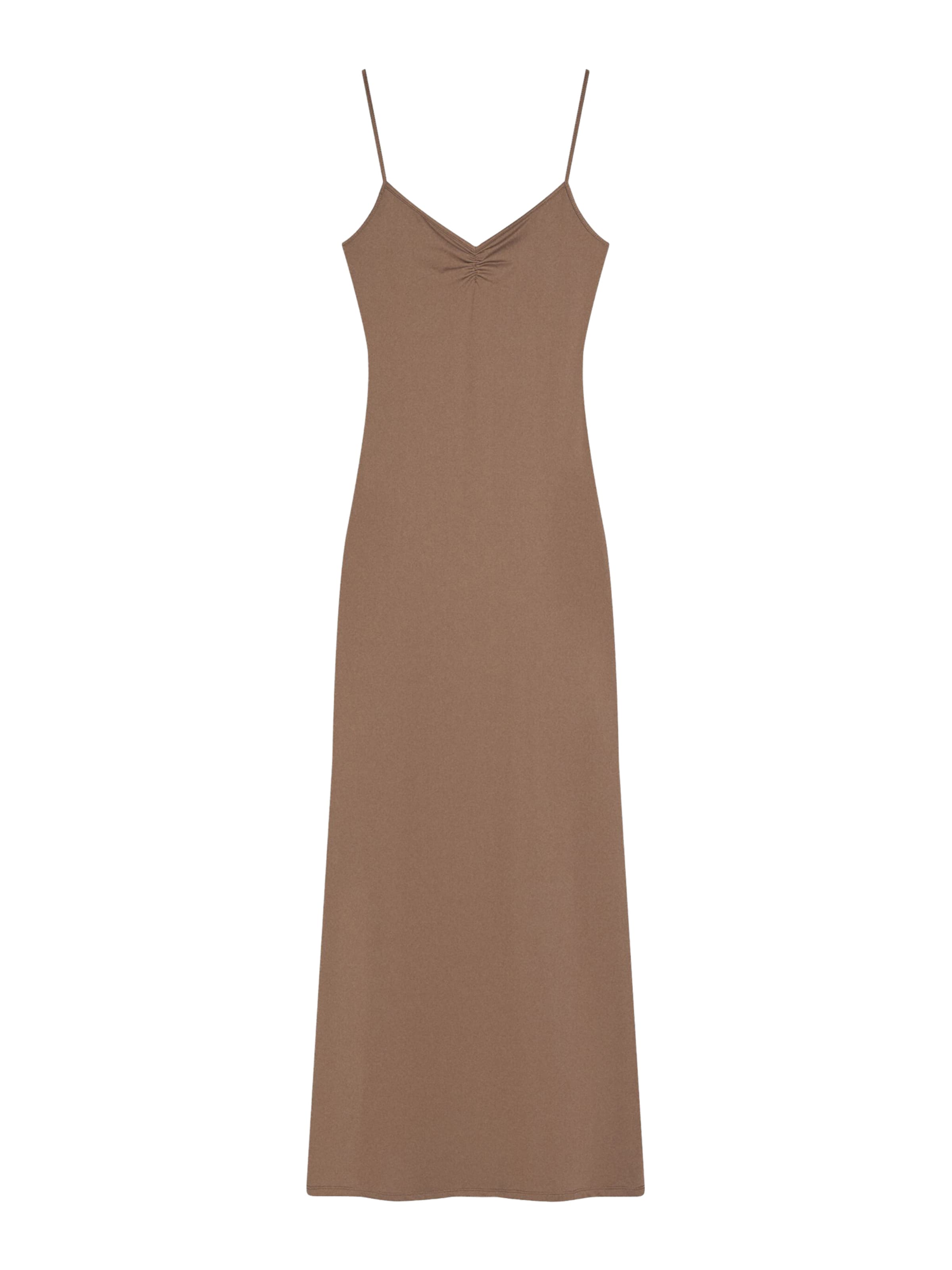 Bershka Klänning i beige: framsida