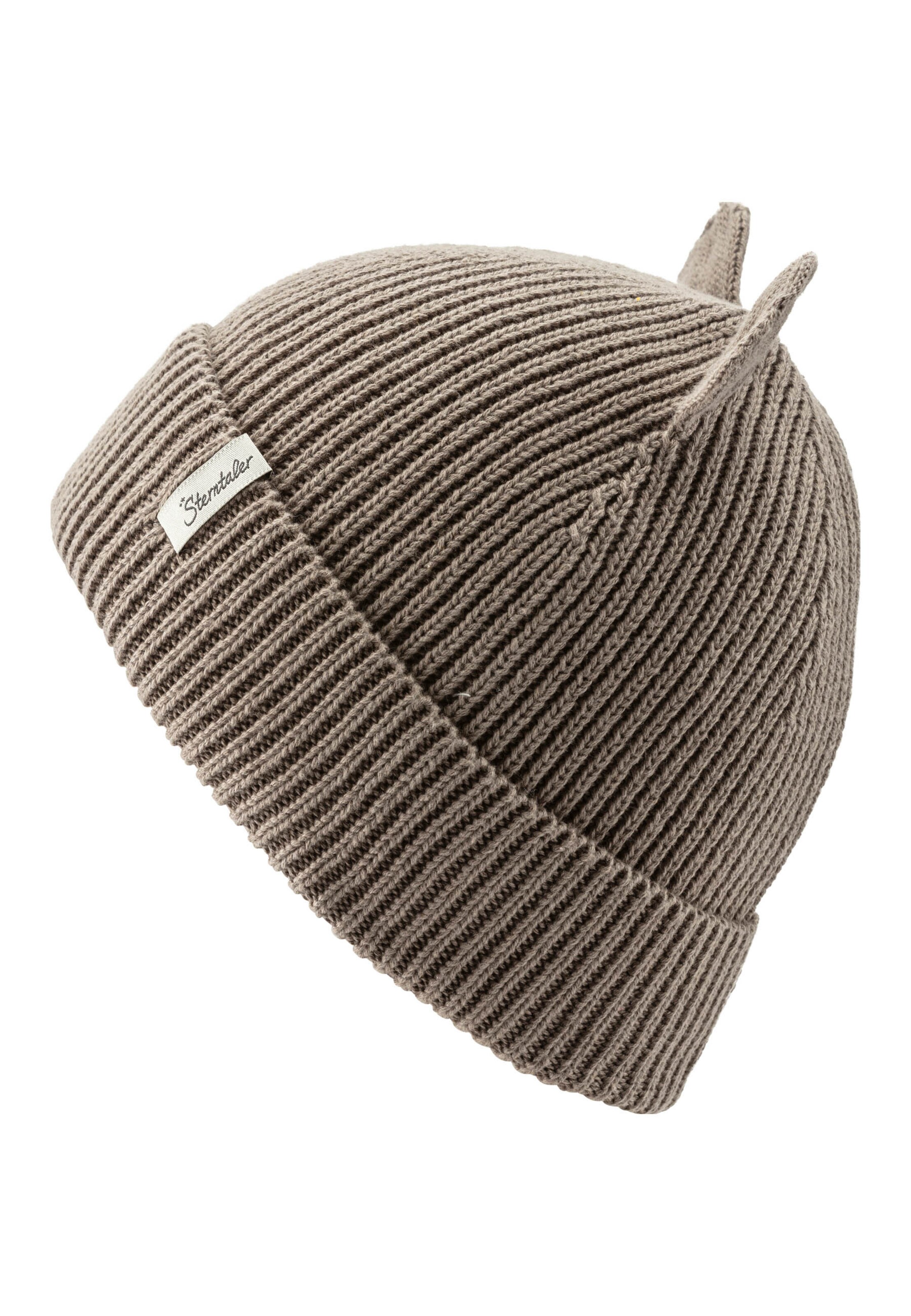 STERNTALER Beanie in Brown