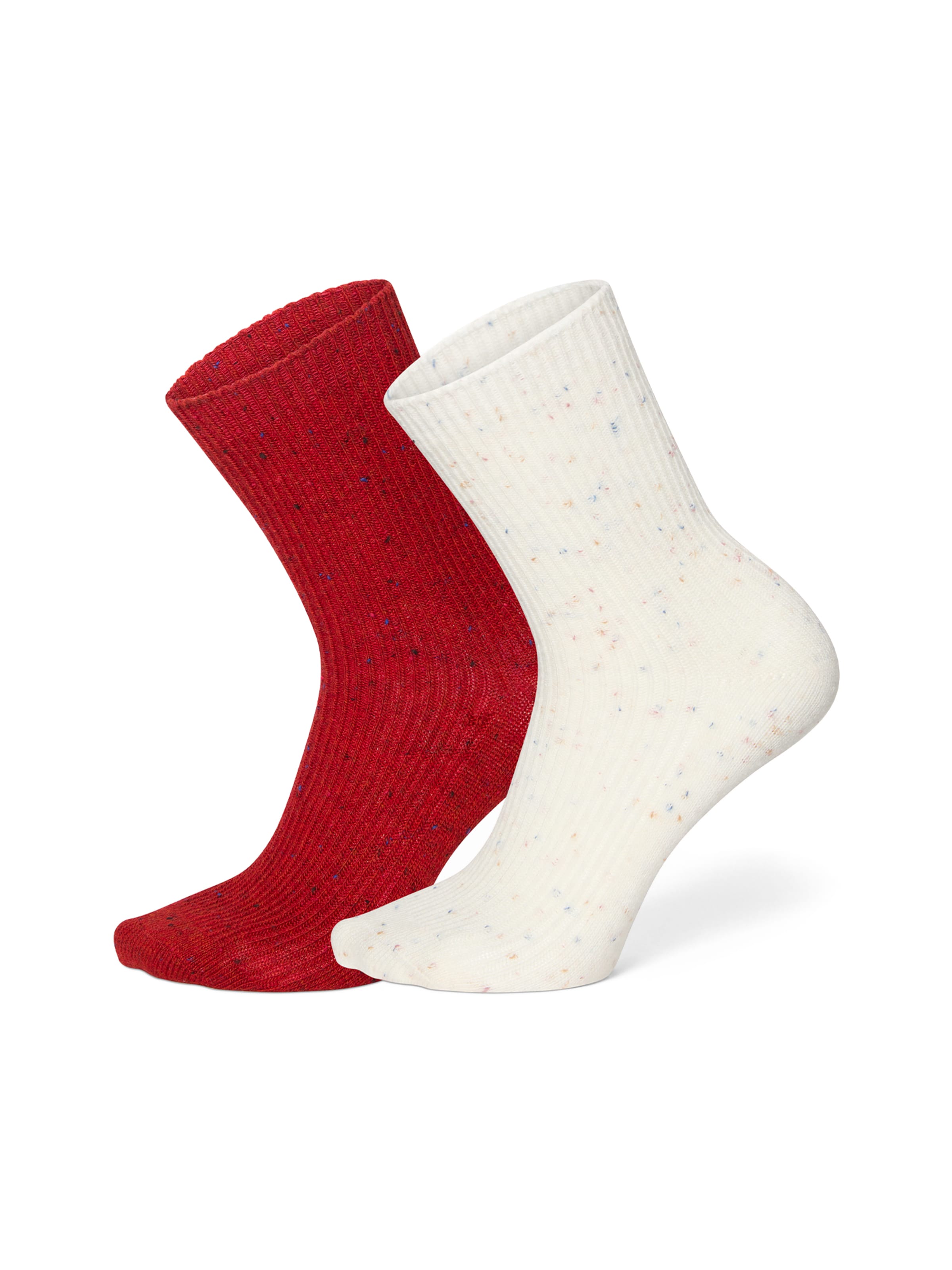 Chaussettes TIMBERLAND en rouge : devant