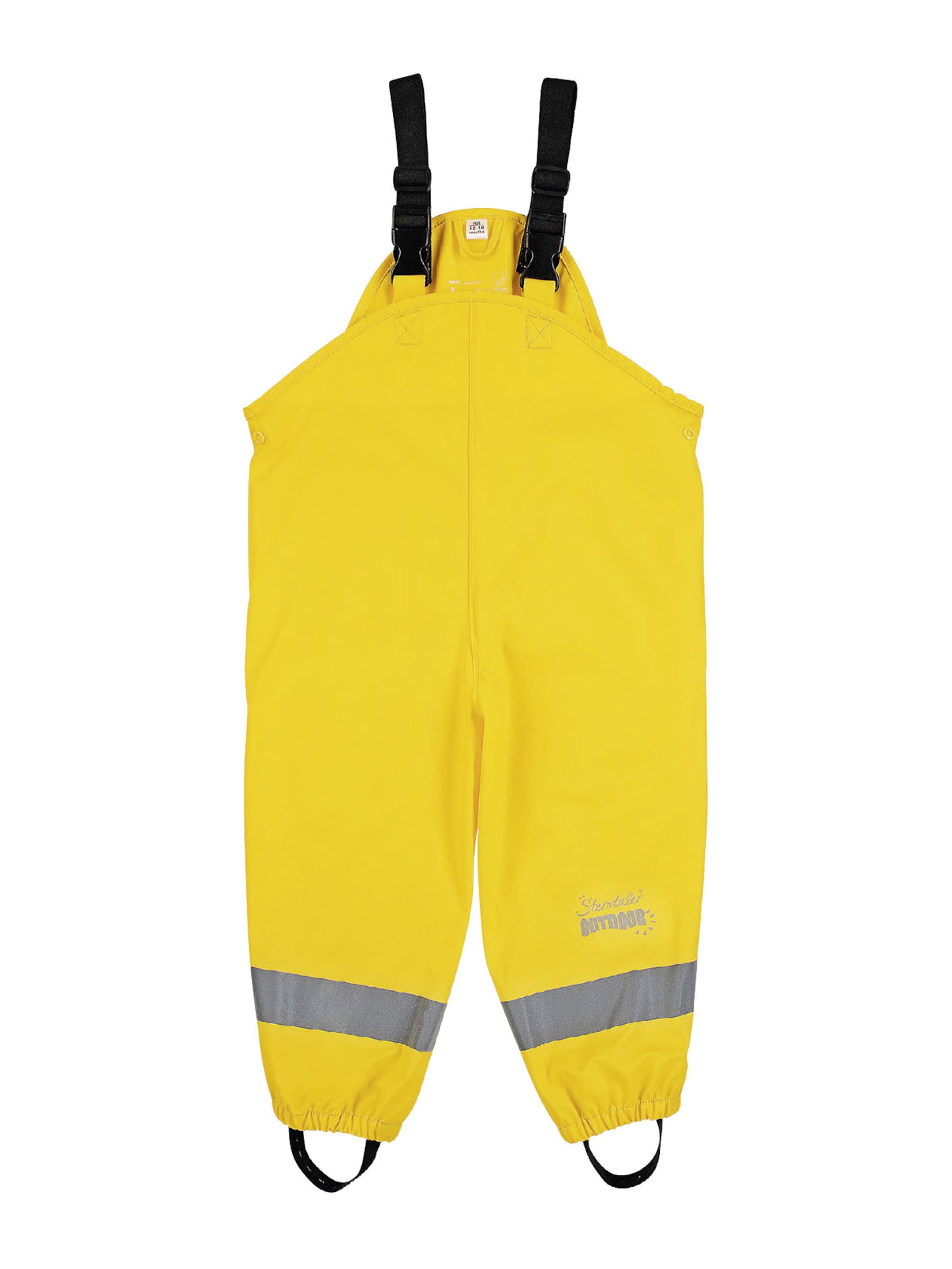 STERNTALER Regenträgerhose in Gelb: Vorderseite