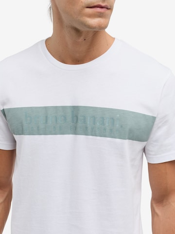 T-Shirt 'BUCK' BRUNO BANANI en blanc