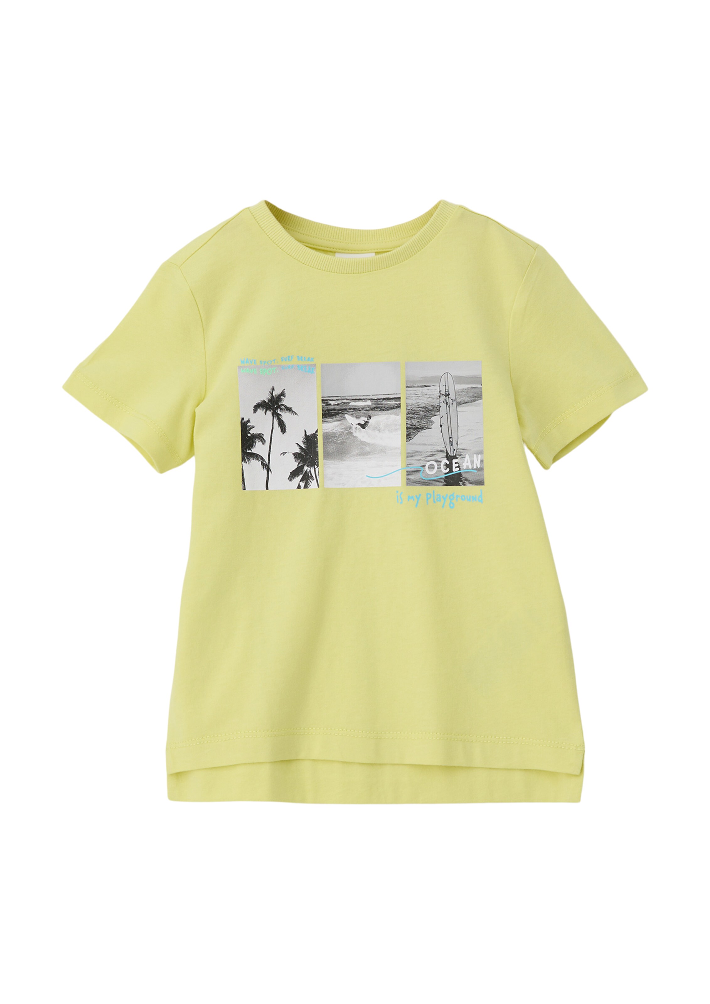 T-Shirt s.Oliver en jaune : devant