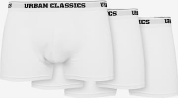 Urban Classics Boxer shorts in White: front