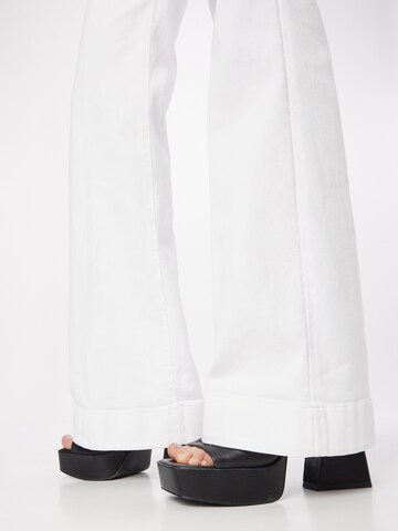 Bootcut Pantalon 7 for all mankind en blanc