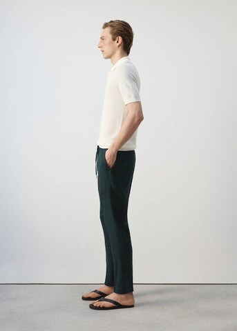 MANGO MAN Slim fit Pants in Green