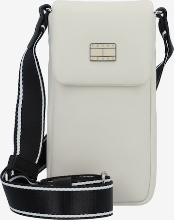 Borsa a tracolla 'Essential' di Tommy Jeans in bianco: frontale