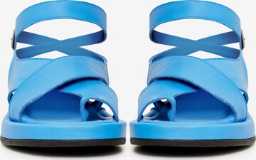 CESARE GASPARI Sandals in Blue