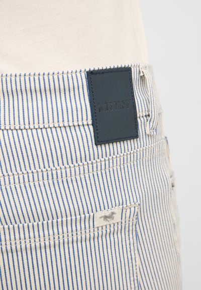 MUSTANG Jeans in Blue / White denim, Item view