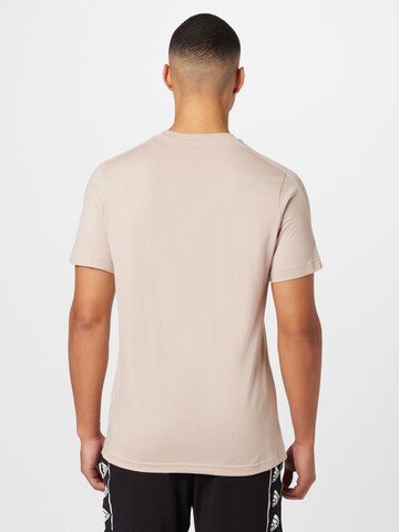 ADIDAS SPORTSWEAR - Camiseta funcional 'Essentials 3-Stripes' en beige