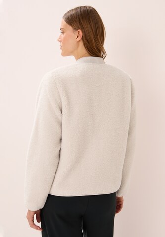 CECIL Fleece Jacket in Beige
